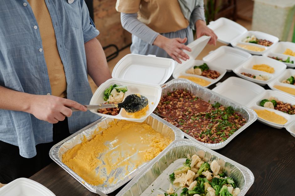 Couples serving alongside a local community during outreach